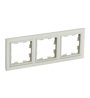 Фотография товара 'IEK BRITE Рамка 3-местная РУ-3-БрКр бежевый BR-M32-K10'