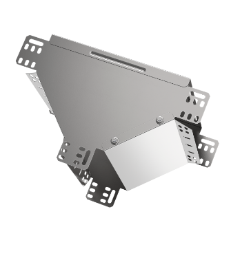 Фотография товара 'IEK Ответвитель Т-образный вертикальный вниз 80х600 HDZ CLM50D-OVN-080-600-HDZ'