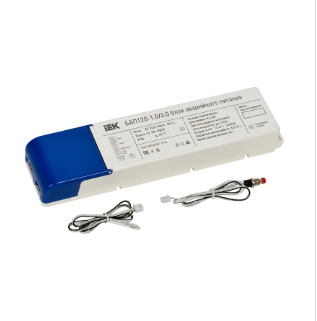 Фотография товара 'IEK Блок аварийного питания БАП120 совмещенный на 1 и 3 часа для LED LLVPOD-EPK-120-1H-3H'