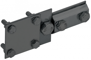 Фотография товара 'IEK ZCC56-13-1-68-30 Зажим соединительный контрольный пр. 6-8мм-полоса 30мм оц. сталь'