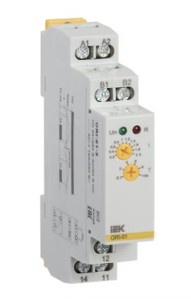 Фотография товара 'IEK Реле контроля тока ORI 0,2-2А 24-240В AC/24В DC ORI-01-2'