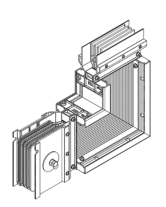 Фотография товара 'IEK LINEBAR Секция угловая вверх 800А Al 3L+N+PER IP55 транспортировочная LB-0800A4-35-F-LU'