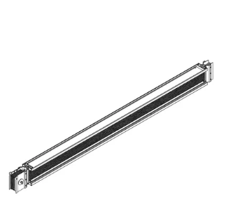 Фотография товара 'IEK LINEBAR Секция прямая 1000А Al 3L+N+PER некрашеная IP55 транспортировочная LB-1000A4-25-F-S'