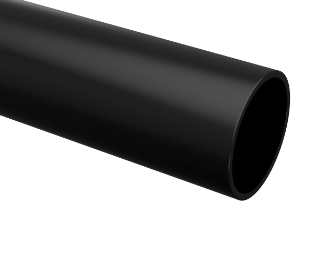 Фотография товара 'IEK Труба гладкая жесткая ПВХ D=16мм черная 3м (111м/компл) CTR10-016-K02-111'