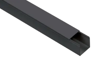 Фотография товара 'IEK Кабель-канал 40х40 "ЭЛЕКОР" черный (24м), EL-KK10-040-040-1-K02'