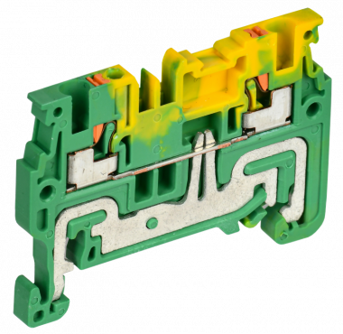 Фотография товара 'IEK YCT21-00-K52-001 Колодка клеммная CP-PEN земля 1,5мм2'