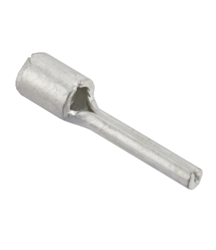 Фотография товара 'IEK Наконечник штифтовой плоский НШП 2,5–12 без изоляции (100шт/упак) UNN10-D25-12'