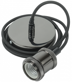 Фотография товара 'IEK Патрон подвесной E27 со шнуром 1,5м RETRO, EPA12-04-02-K02'