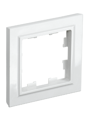 Фотография товара 'IEK BRITE Рамка 1-местная РУ-1-БрБ белый BR-M12-K01'