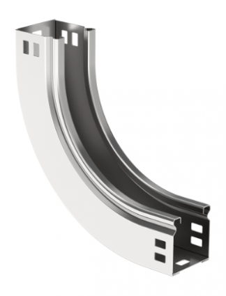 Фотография товара 'IEK ESCA Поворот плавный 90град тип В10 50х50мм CPV51-0-90-050-050'