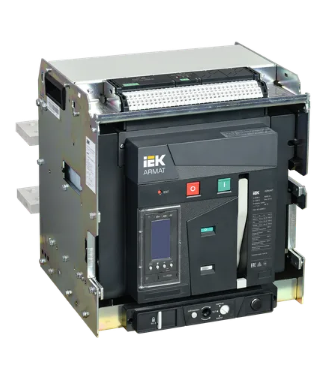 Фотография товара 'IEK ARMAT Воздушный автоматический выключатель выдвижного исполнения 3P F 125кА AR-ACB-3VF-125-2500A-TYCF'