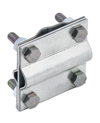 Фотография товара 'IEK Зажим заземления крестообразный стержень-полоса/пруток нержавеющая сталь ZGC33-20-1-16-40'