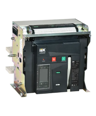 Фотография товара 'IEK ARMAT Воздушный автоматический выключатель стационарного исполнения 3P типоразмер E 100кА AR-ACB-3FE-100-3200A-TTCF'