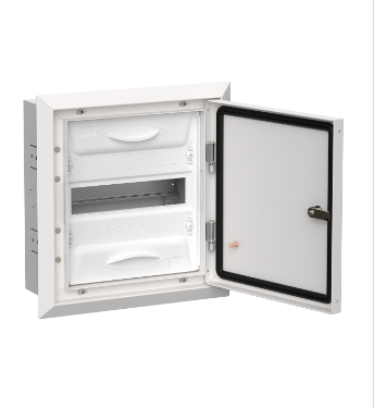 Фотография товара 'IEK TITAN 5 Корпус металлический ЩРв-12 (1х12) 380х365х130мм IP31 белый (одна дверь) TI5-50-V-012-31'