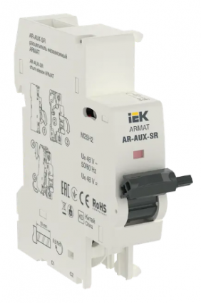 Фотография товара 'IEK ARMAT Независимый расцепитель AR-AUX-SR 48В AR-AUX-SR-48'