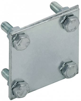 Фотография товара 'IEK ZCC63-14-1-30 Зажим крестообразный пол.-пол. 30мм оц. сталь HDZ'