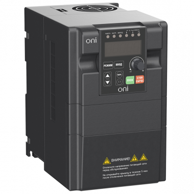 Фотография товара 'IEK A150-33-37NT ПЧ A150 380В 3Ф 3,7кВт 10А встр. торм ONI'