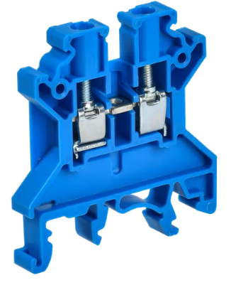 Фотография товара 'IEK Колодка клеммная CTS 4мм2 синяя YCT10-00-K07-004'