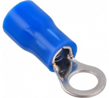 Фотография товара 'IEK Наконечник НКИ 2-4 кольцо 1,5-2,5мм (100шт/упак) UNL20-D25-4-4-G'