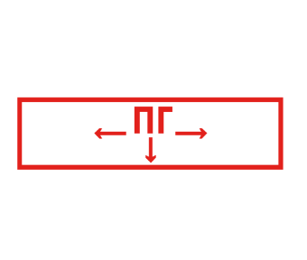 Фотография товара 'IEK Этикетка самоклеящаяся 310х90мм "Пожарный гидрант" LPC10-1-31-09-PGID'
