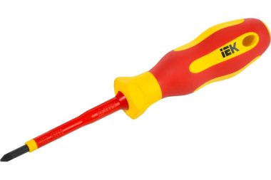 Фотография товара 'IEK A2L5-SC30-T2-PZ-10-080 ARMA2L 5 Отвертка диэлектрическая PZ1х80 Т2'
