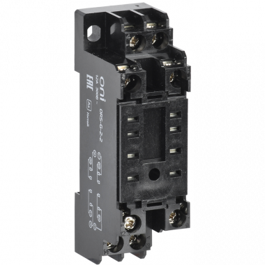 Фотография товара 'IEK ORS-G-2-2-G Розетка ORS-G-2-2 для реле OGR-2 2C ONI'