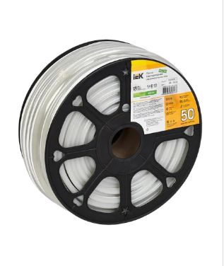 Фотография товара 'IEK Лента светодиодная "неон" 50м LSR-2835G120-9,6-IP67-220В LSR5-5-120-67-0-50'