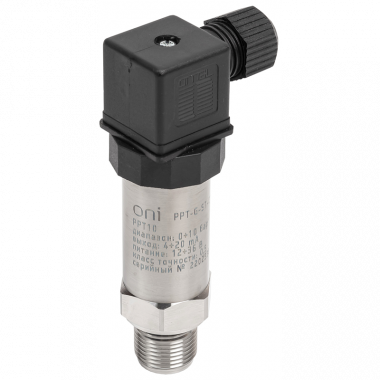 Фотография товара 'IEK PPT-G-ST-010-4-20-3-2 Преобр. давл. PPT10 0,5% 0-10Бар 4-20мА M20 DIN43650 ONI'