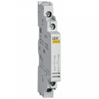Фотография товара 'IEK DMS11D-AU20 Дополнительный контакт ДК32-20'