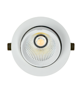 Фотография товара 'IEK LIGHTING PRO Светильник светодиодный коленчатый ДВО 1822 35Вт 4000К IP20 круг белый LTP-DSO0-1822-35-40-K01'