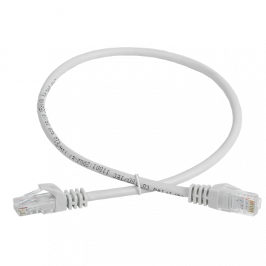 Фотография товара 'IEK PC01-C5EU-3M-G Шнур коммутационный кат. 5Е UTP 3м'