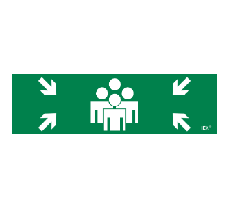 Фотография товара 'IEK Этикетка самоклеящаяся 310х90мм "Место сбора" LPC10-1-31-09-MSTS'