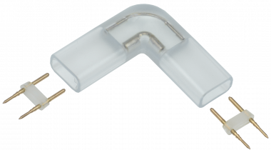 Фотография товара 'IEK Коннектор угловой MONO 12мм (разъем-разъем), LSCON12-MONO-220-05'