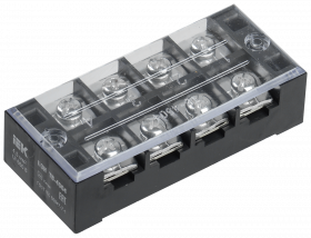 Фотография товара 'IEK Блок зажимов БЗН ТВ-1004 10 мм2 100A 4 пары, YZN41-04-010-K02'