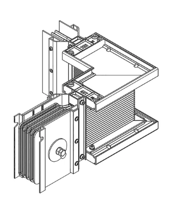 Фотография товара 'IEK LINEBAR Секция угловая левая 3200А Al 3L+N+PER IP55 транспортировочная LB-3200A4-35-F-LL'