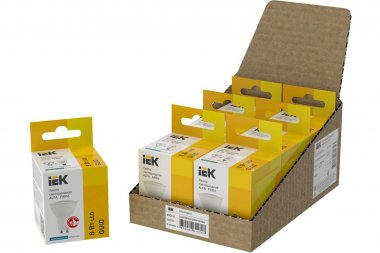 Фотография товара 'IEK LLA-PAR16-8-230-3-GU10-6 Лампа LED ALFA PAR16 софит 8Вт 230В 3000К GU10'