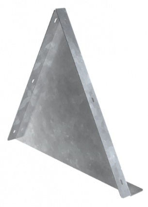 Фотография товара 'IEK Заглушка двускатной крышки лотка основание 300мм HDZ CKD50D-ZK-300-HDZ'