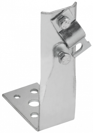 Фотография товара 'IEK ZDP87-11-1-16-60 Держатель проводника круглого 6-10мм вин. угловой h=60мм'