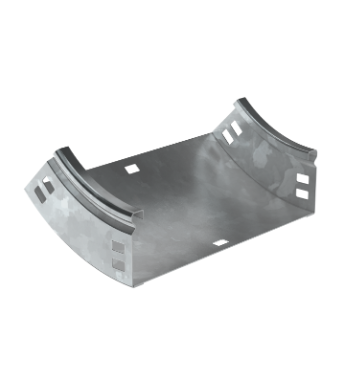 Фотография товара 'IEK ESCA Поворот плавный 45град тип В10 80х300мм HDZ CPV51-0-45-080-300-HDZ'