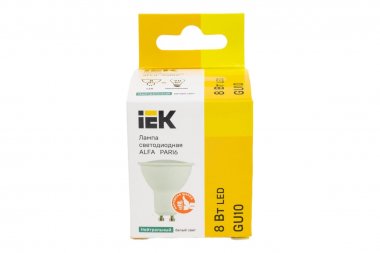 Фотография товара 'IEK LLA-PAR16-10-230-4-GU10-6 Лампа LED ALFA PAR16 софит 10Вт 230В 4000К GU10'