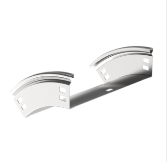 Фотография товара 'IEK ESCA Поворот плавный 45град тип В20 50х200мм CPV41-0-45-050-200'