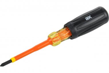 Фотография товара 'IEK A2L5-SC30-T3-PZ-10-080 ARMA2L 5 Отвертка диэлектрическая PZ1х80 Т3'