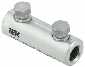 Фотография товара 'IEK Соединитель болтовой луженый СБЛ 25-50/2 1кВ, UCB11-025-050-02-01'