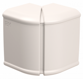 Фотография товара 'IEK Внешний изменяемый угол для кабель-канала ПРАЙМЕР 100х60, CKK-40D-W-100-060-K01'