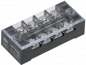 Фотография товара 'IEK Блок зажимов БЗН ТВ-2504 2,5 мм2 25A 4 пары, YZN41-04-002-K02'