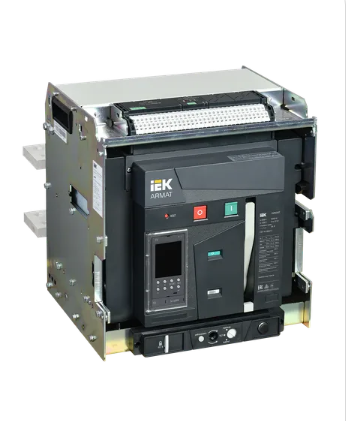 Фотография товара 'IEK ARMAT Воздушный автоматический выключатель выдвижного исполнения 3P F 125кА AR-ACB-3VF-125-3200A-TDCF'