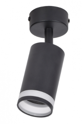 Фотография товара 'IEK LIGHTING Светильник 4006 накладной настено-потолочный под лампу GU10 черный LT-USB0-4006-GU10-1-K02'