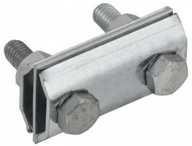 Фотография товара 'IEK ZCC84-11-1-08 Зажим соединительный двойн. сквозной пр.-пр. 8мм'