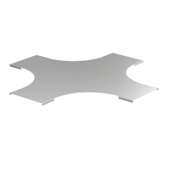 Фотография товара 'IEK Крышка крестовины лестничной LESTA основание 300мм R300 CKR04D-4-300-10'