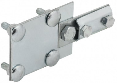 Фотография товара 'IEK ZCC56-11-1-68-40 Зажим соединительный контрольный пр. 6-8мм-полоса 40мм оц. сталь'